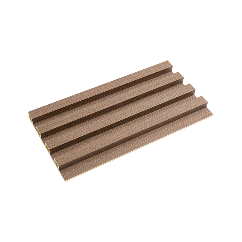 Snygg 3d Wpc väggdekorativ beklädnadstavla